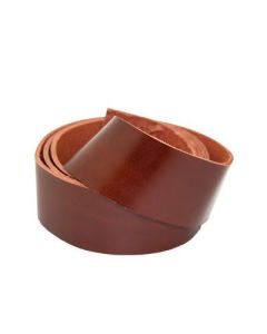 LÄDERREM veg 3-3,5 mm brun 70 mm